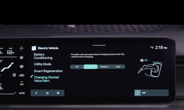 EV Charging - Voice Notifications